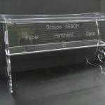 Custom Plexiglas furniture