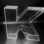 Plexiglas 50x50cm customer logo URN